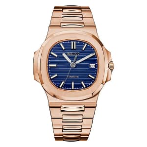 Nautiko - Rose Gold & Abyss Blue