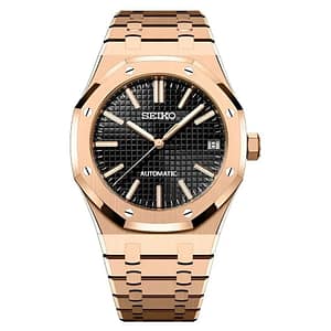 Royal Seikoak - Rose Gold & Stealth Black