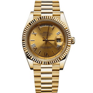 Seikojust Day Date - Imperial Gold